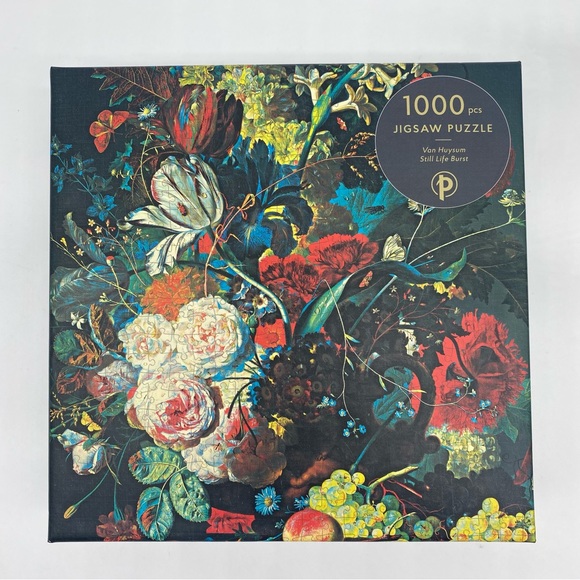 Paperblanks Van Huysum Still Life Burst Puzzle 1000 PC - Picture 1 of 3
